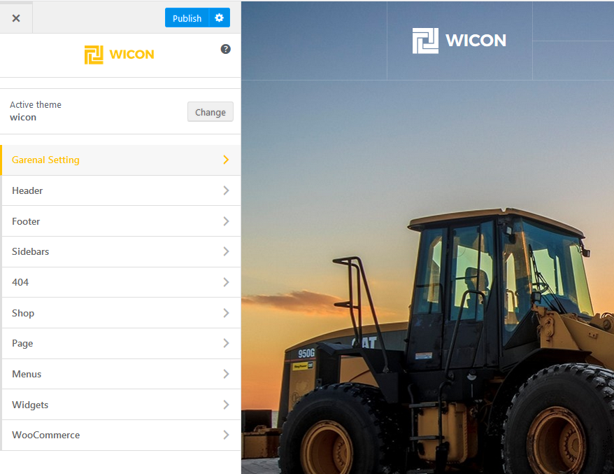Wicon Constructions & Building WordPress Theme